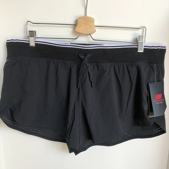 New Balance Archive Run Shorts Black Size XL - Picture 7 of 7